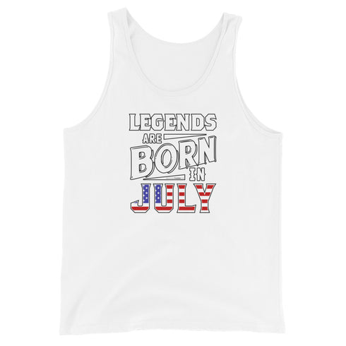 Legends Are Born In July - Men's Tank Top - Mainstream Freedom