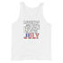 Legends Are Born In July - Men's Tank Top - Mainstream Freedom