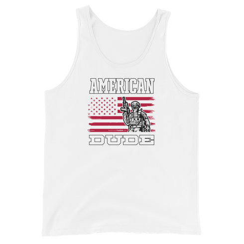 American Dude - Men's Tank Top - Mainstream Freedom