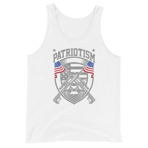 Patriotism - Men's Tank Top - Mainstream Freedom