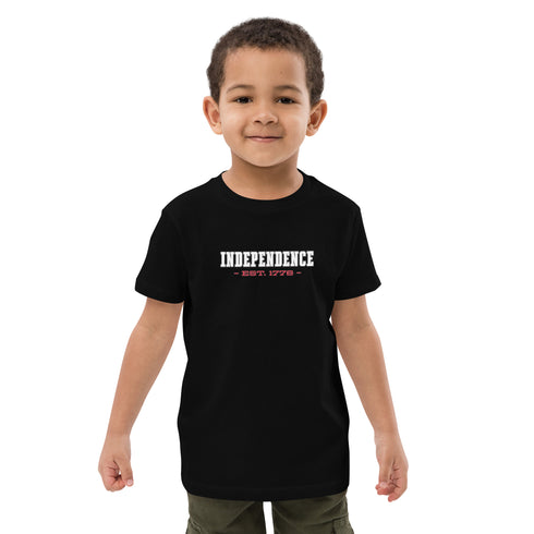 Independence Est. 1776 Organic cotton kids t-shirt - Mainstream Freedom