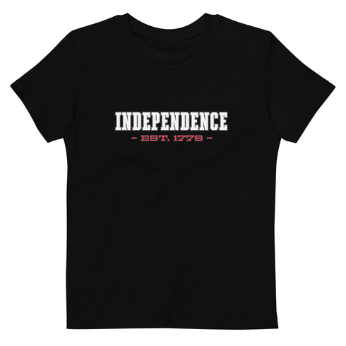 Independence Est. 1776 Organic cotton kids t-shirt - Mainstream Freedom