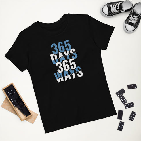 365 Days 365 Ways Organic cotton kids t-shirt - Mainstream Freedom