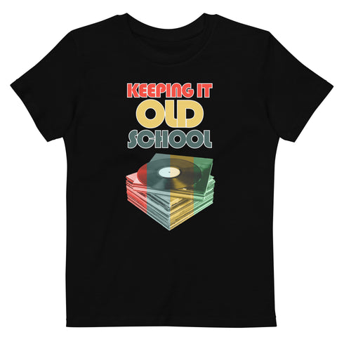Keeping It Old School Organic cotton kids t-shirt - Mainstream Freedom