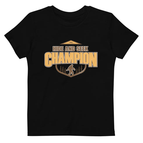 Hide and Seek Champion Organic cotton kids t-shirt - Mainstream Freedom
