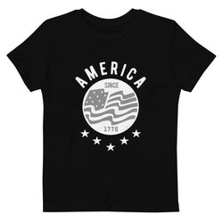 America Since 1776 Organic cotton kids t-shirt - Mainstream Freedom