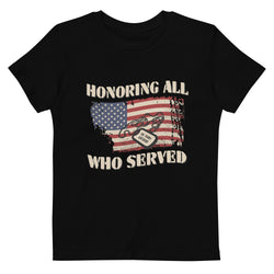 Honoring All Who Served Organic cotton kids t-shirt - Mainstream Freedom