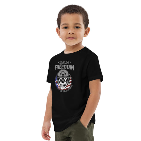 Fight For Freedom - The American Heroes Organic cotton kids t-shirt - Mainstream Freedom