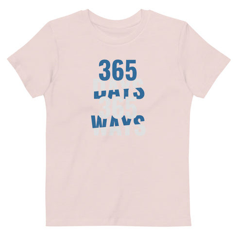 365 Days 365 Ways Organic cotton kids t-shirt - Mainstream Freedom