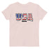 USA flag Organic cotton kids t-shirt - Mainstream Freedom