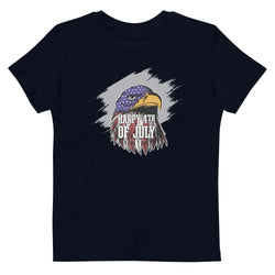 Happy 4th Of July Eagle Organic cotton kids t-shirt - Mainstream Freedom