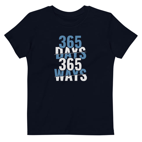 365 Days 365 Ways Organic cotton kids t-shirt - Mainstream Freedom