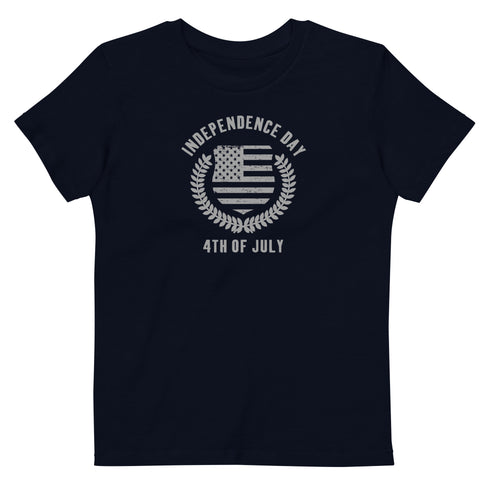 Independence Day 4th Of July Organic cotton kids t-shirt - Mainstream Freedom