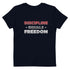Discipline Equals Freedom Organic cotton kids t-shirt - Mainstream Freedom