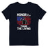 Honor The Fallen Thank The Living Memorial Day Organic cotton kids t-shirt - Mainstream Freedom