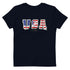 USA flag Organic cotton kids t-shirt - Mainstream Freedom