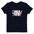 July 4th Organic cotton kids t-shirt - Mainstream Freedom
