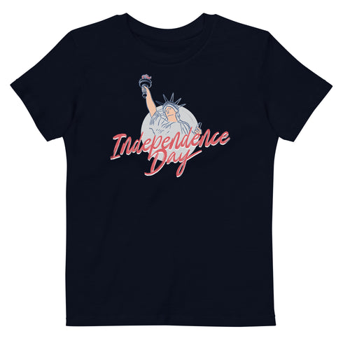 Independence Day Organic cotton kids t-shirt - Mainstream Freedom