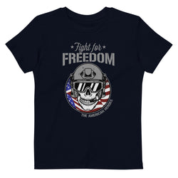 Fight For Freedom - The American Heroes Organic cotton kids t-shirt - Mainstream Freedom
