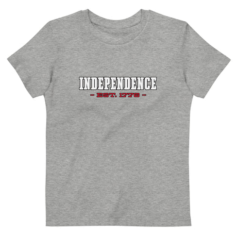 Independence Est. 1776 Organic cotton kids t-shirt - Mainstream Freedom