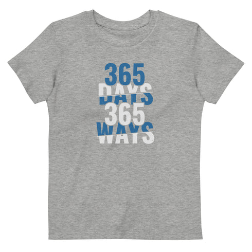 365 Days 365 Ways Organic cotton kids t-shirt - Mainstream Freedom