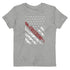 Freedom Grunge Flag Organic cotton kids t-shirt - Mainstream Freedom