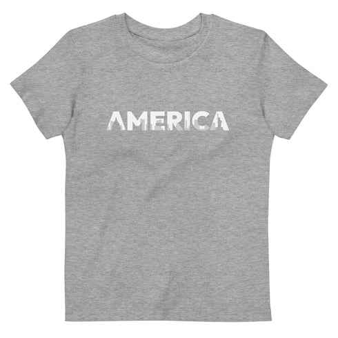 America Organic cotton kids t-shirt - Mainstream Freedom