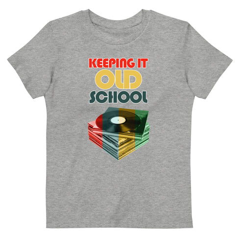 Keeping It Old School Organic cotton kids t-shirt - Mainstream Freedom
