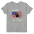 Honor The Fallen Thank The Living Memorial Day Organic cotton kids t-shirt - Mainstream Freedom