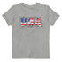 USA flag Organic cotton kids t-shirt - Mainstream Freedom
