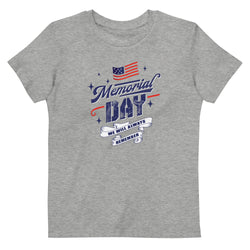 Memorial Day Organic cotton kids t-shirt - Mainstream Freedom