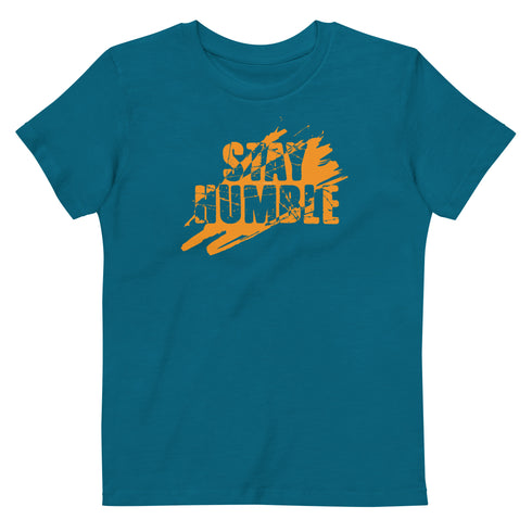 Stay Humble Organic cotton kids t-shirt - Mainstream Freedom