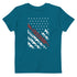 Freedom Grunge Flag Organic cotton kids t-shirt - Mainstream Freedom