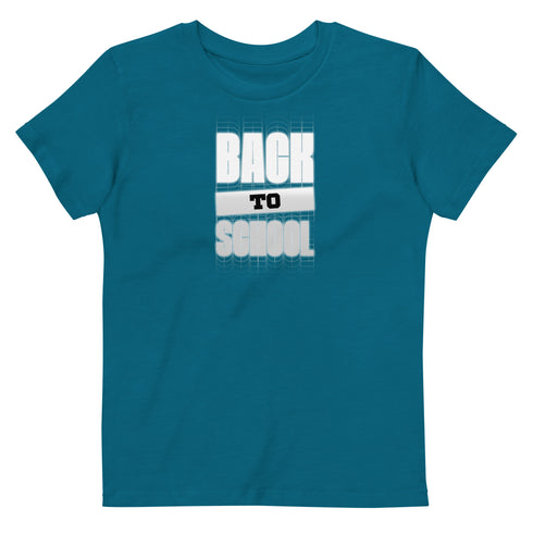 Back To School Organic cotton kids t-shirt - Mainstream Freedom