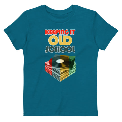 Keeping It Old School Organic cotton kids t-shirt - Mainstream Freedom