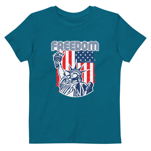 Freedom Organic cotton kids t-shirt - Mainstream Freedom