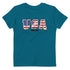 USA flag Organic cotton kids t-shirt - Mainstream Freedom