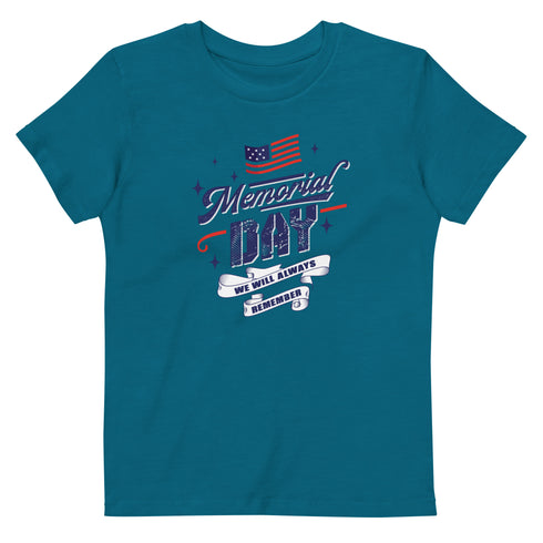 Memorial Day Organic cotton kids t-shirt - Mainstream Freedom