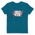 July 4th Organic cotton kids t-shirt - Mainstream Freedom