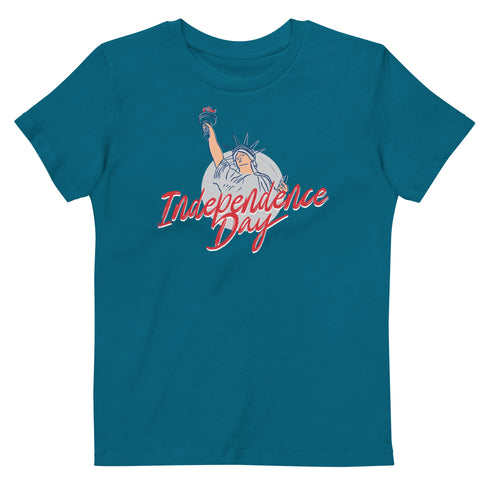 Independence Day Organic cotton kids t-shirt - Mainstream Freedom