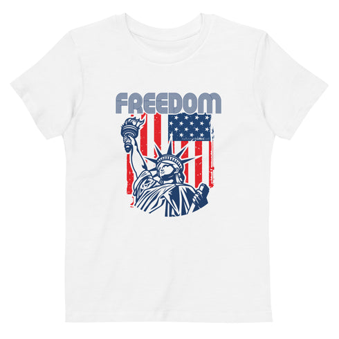 Freedom Organic cotton kids t-shirt - Mainstream Freedom