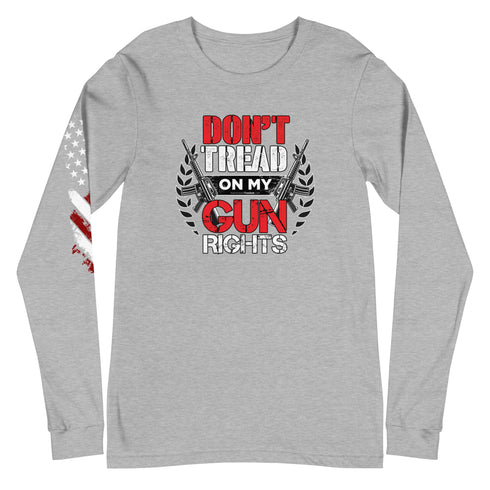 Don't Tread On My Gun Rights Unisex Long Sleeve Tee - Mainstream Freedom