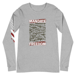 Mandate Freedom Unisex Long Sleeve Tee - Mainstream Freedom