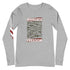 Mandate Freedom Unisex Long Sleeve Tee - Mainstream Freedom