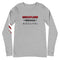 Discipline Equals Freedom Unisex Long Sleeve Tee - Mainstream Freedom