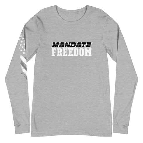 Mandate Freedom Unisex Long Sleeve Tee - Mainstream Freedom