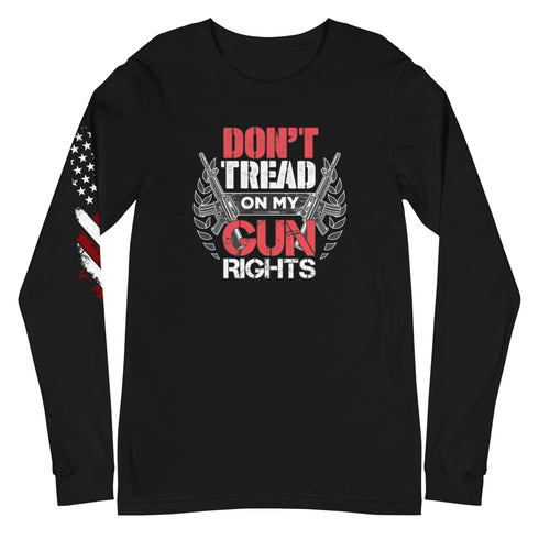 Don't Tread On My Gun Rights Unisex Long Sleeve Tee - Mainstream Freedom