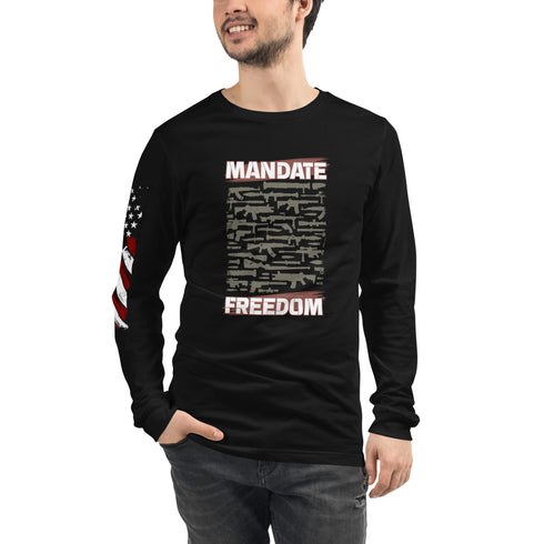 Mandate Freedom Unisex Long Sleeve Tee - Mainstream Freedom