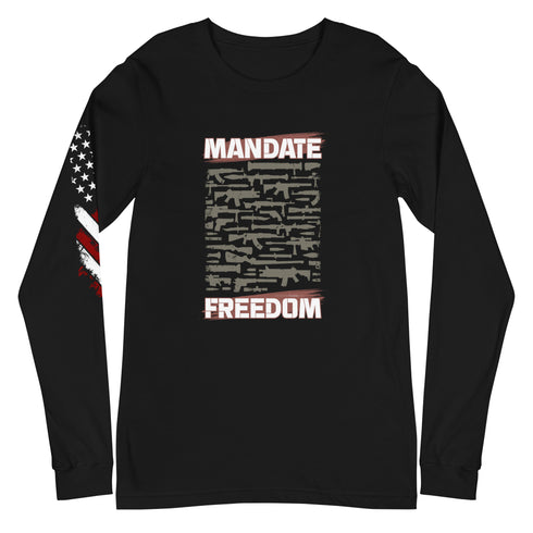 Mandate Freedom Unisex Long Sleeve Tee - Mainstream Freedom