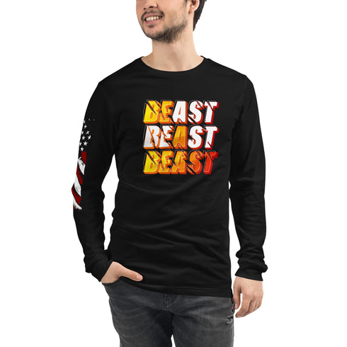 Beast Unisex Long Sleeve Tee - Mainstream Freedom